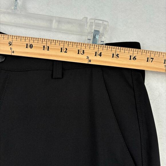 Greg Norman Golf Pants Mens Size 32 Black Microlux ML75 Stretch Performance - Picture 10 of 12